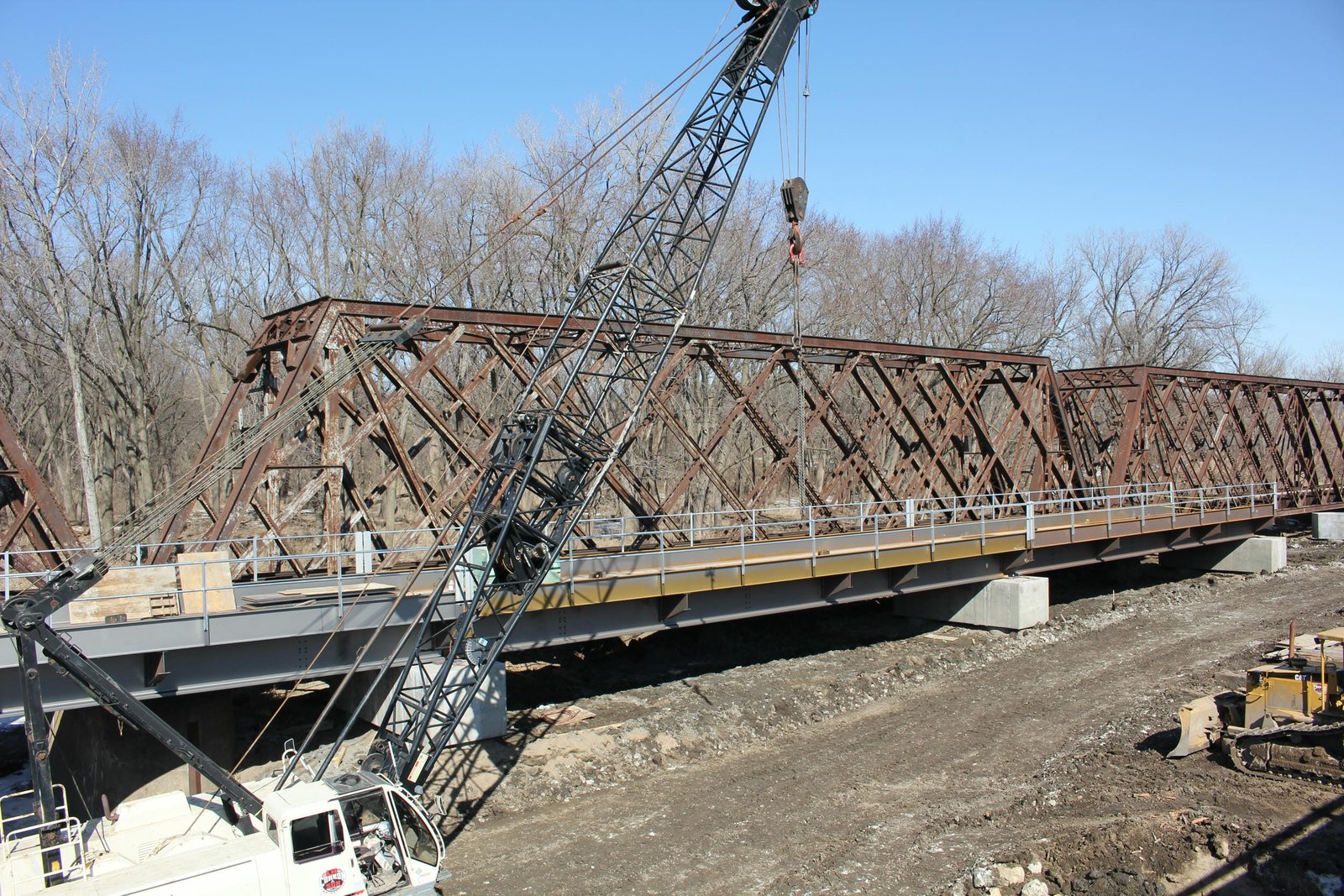 Span #2 during replacement